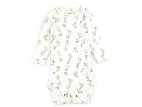 Lil Atelier coconut milk yellow blomstret body